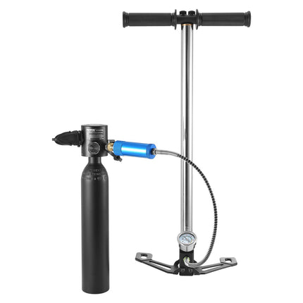 0.5L Mini Scuba Tank Kit With Pump, 5–10 Min Air