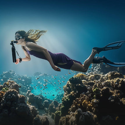 0.5L Mini Scuba Tank Kit With Pump, 5–10 Min Air