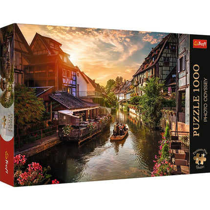 Puzzle 1000 dílků Premium Plus Malé Benátky v Colmaru