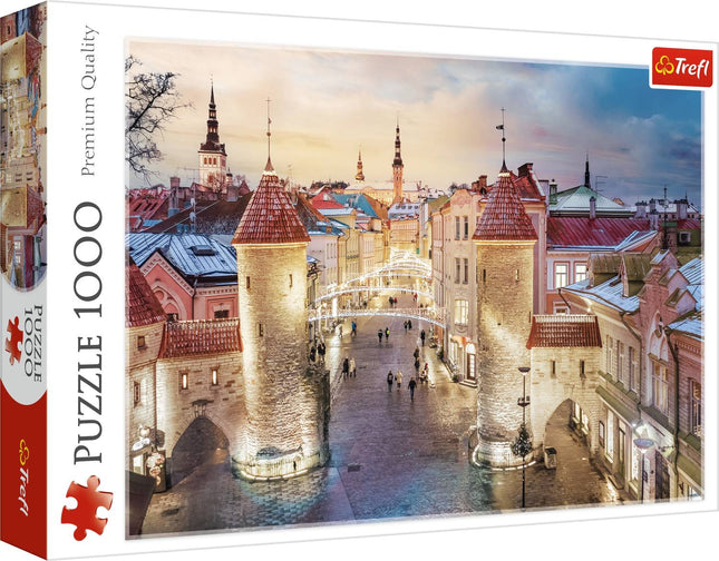 1000-Piece TREFL Puzzle of Tallinn's Viru Street