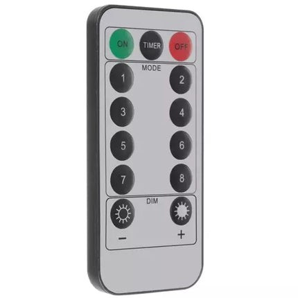 Světelný závěs USB 108LED – studená bílá KŚ19770