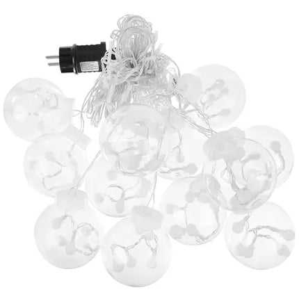 Světelný závěs USB 108LED – studená bílá KŚ19770