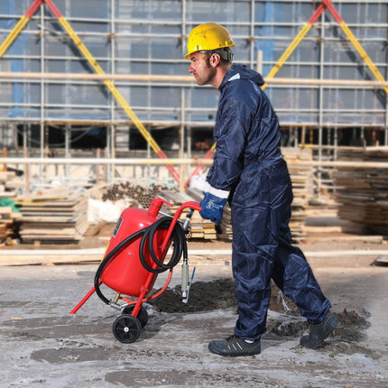 10 Gallon Sandblaster, 40L Tank, Wheels, Pressure Gauge