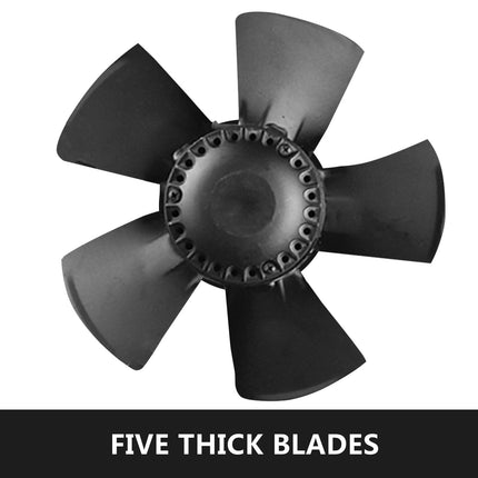 10-Inch Metal Axial Exhaust Fan, 1850m3/h Airflow