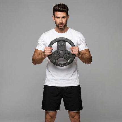 Litinový kotouč 10 kg s ergonomickými úchyty