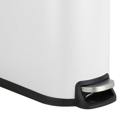 Kovový pedálový koš 10 litrů – soft-close, vyjímatelná vložka