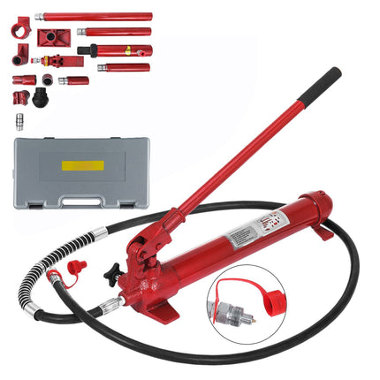 10 Ton Hydraulic Body Repair Jack Kit, 1.4 m Hose