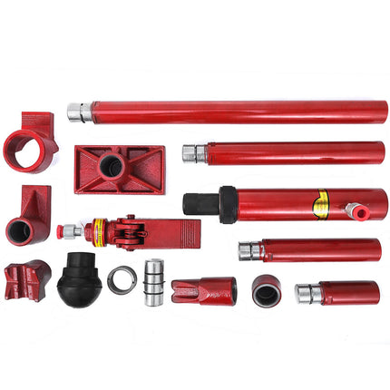 10 Ton Hydraulic Body Repair Jack Kit, 1.4 m Hose