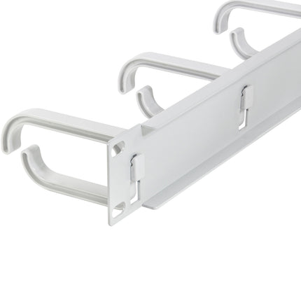 10" kabelový panel se 3 držáky U1, šedá