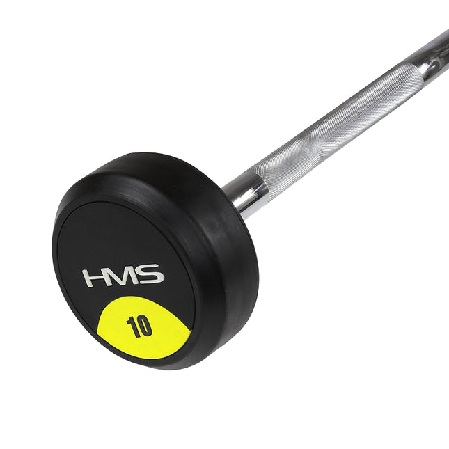 10 kg Rubber Coated Curl Bar