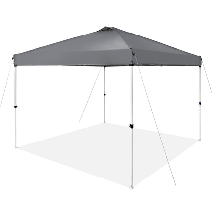 10x10 Pop-Up Canopy Tent, 250D PU, Roller Bag, 4 Sandbags