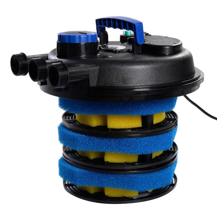 Tlakový jezírkový filtr 11 W UVC, 10000 l/h, pro jezírka do 15,000 litrů