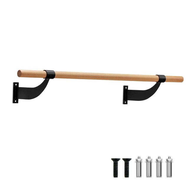 120 cm lange dansstang, wandgemonteerde balletstang, balletuitrusting, vaste hoogte fitnessstang