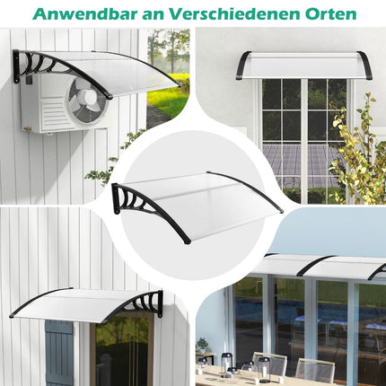 122 x 99 cm canopy for front door canopy front door canopy desk canopy black