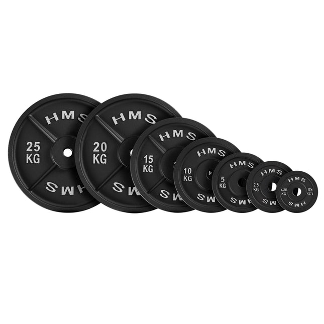 Litinový kotouč 1.25 kg, černá, otvor 31 mm