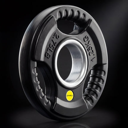 Olympijský gumový tri-grip kotouč 1.25 kg