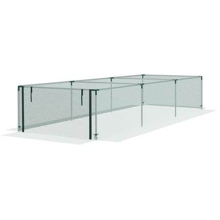 Zahradní síť na ochranu rostlin, 1.25M x 3.73M, zip