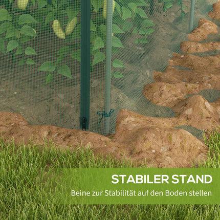 Zahradní síť na ochranu rostlin, 1.25M x 3.73M, zip