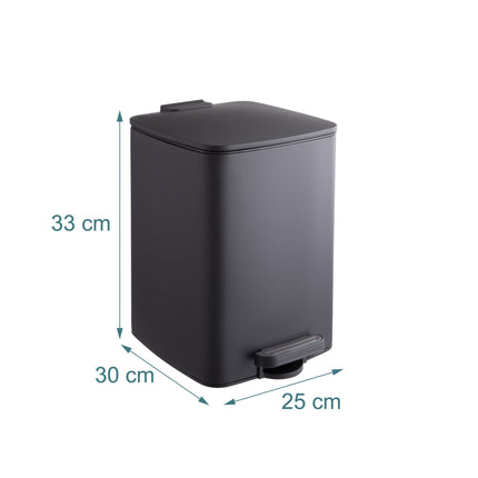 12L Küchen-Treteimer mit Soft-Close-Deckel