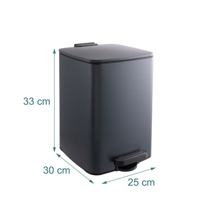 Pedálový kuchyňský koš 12L s víkem soft-close