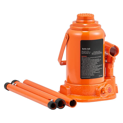 12-Ton Hydraulic Bottle Jack, 190-355 mm, Long Handle