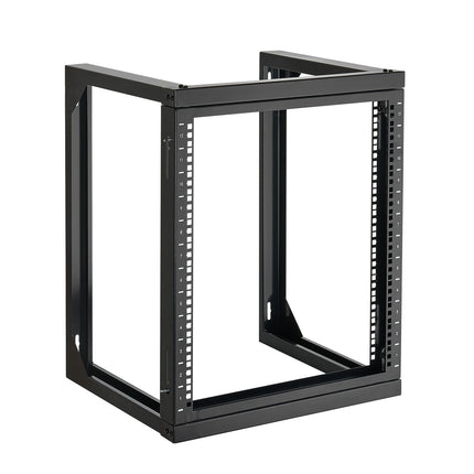 12U Wall Mount Server Rack, 18-Inch Depth, 150 lb, 180-Degree Door