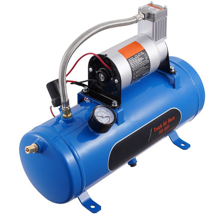 12V Air Compressor Kit with 6L Tank, 120 PSI