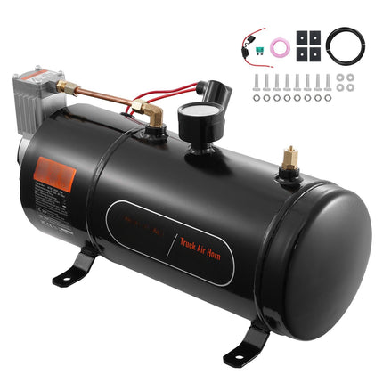 12V Air Compressor with 0.8 Gal Tank, 120 PSI