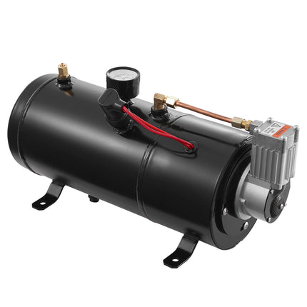 12V Air Compressor with 0.8 Gal Tank, 120 PSI