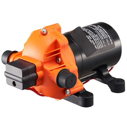 12V Diaphragm Water Pump, 3-Chamber, 3.5 GPM, 40–100 PSI