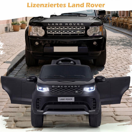 Dětské elektrické vozítko 12V, ovladač, LED, hudba, černá