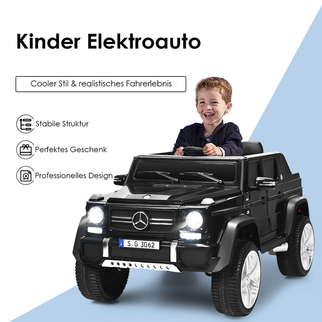 Dětské vozítko 12V s ovladačem, hudbou a LED světly