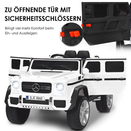 12V Kids Ride-On Car with Remote, Music, LED Lights