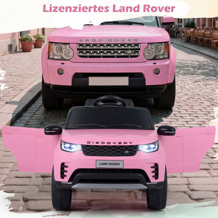 Dětské elektrické vozítko 12V, dálkové ovládání, LED, růžová