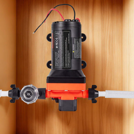 12V RV Water Pump, 5 GPM Diaphragm, 70 PSI Auto Switch