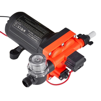12V RV Water Pump, 5 GPM Diaphragm, 70 PSI Auto Switch