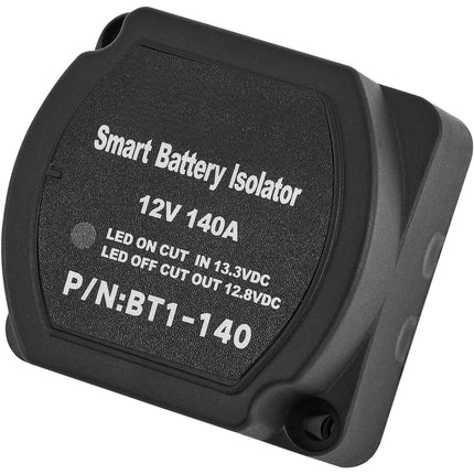 12V Split Charge Relay Kit, 140A VSR, 5m Cable