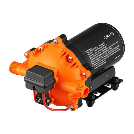 12V Water Diaphragm Pump, 5.5 GPM, 70 PSI, 1/2 MNPT