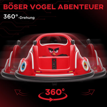 Dětské autíčko 12V s dálkovým ovládáním, světly a otáčením 360°