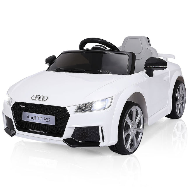 Dětské autíčko 12V se 2 motory, MP3 a hudbou, 104 x 63.5 x 45.5 cm, bílá