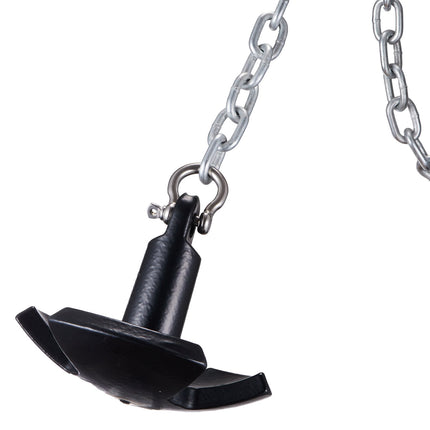 12 lb Mushroom Boat Anchor, Vinyl-Coated Cast Iron