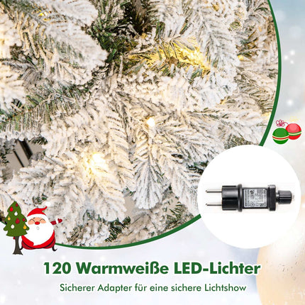 Umělý vánoční stromek 135 cm s LED světly