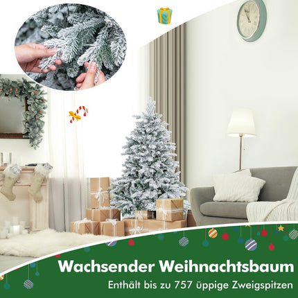 Umělý vánoční stromek 135 cm s LED světly