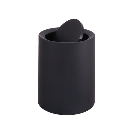 13L Swing-Lid Plastic Bin for Kitchen or Bathroom