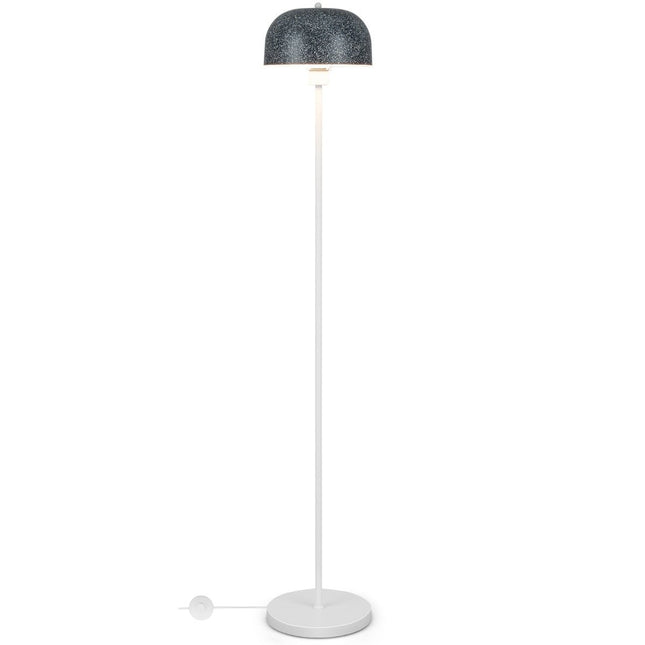 Stojací lampa 146cm s nožním vypínačem, paticí E27 a stínidlem