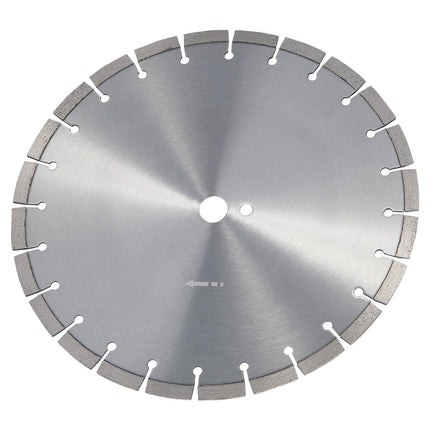 14-Inch Diamond Concrete Saw Blade, 1-Inch Arbor, Wet Dry