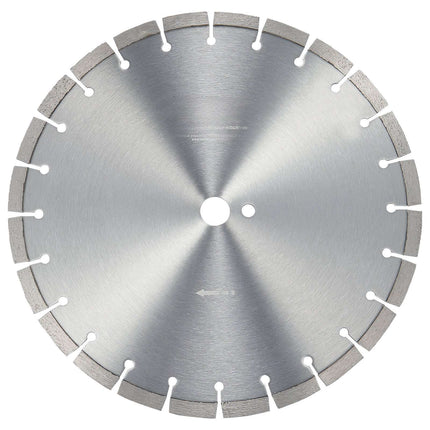 14-Inch Diamond Concrete Saw Blade, 1-Inch Arbor, Wet Dry