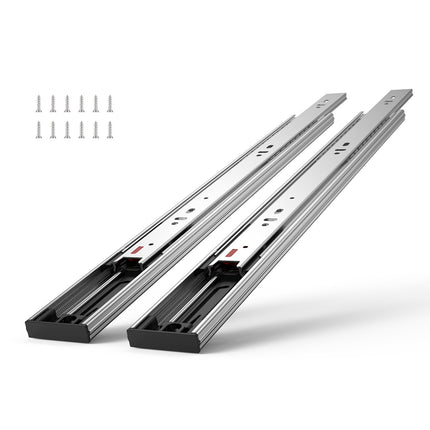 14-Inch Soft-Close Full Extension Drawer Slides, 6 Pairs, 100 lb