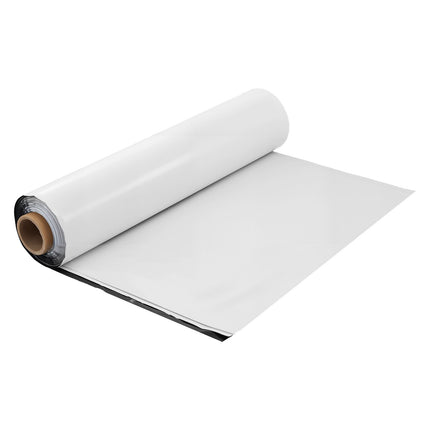 14 Mil Plastic Sheeting Roll – 10 x 100 Ft, Black White