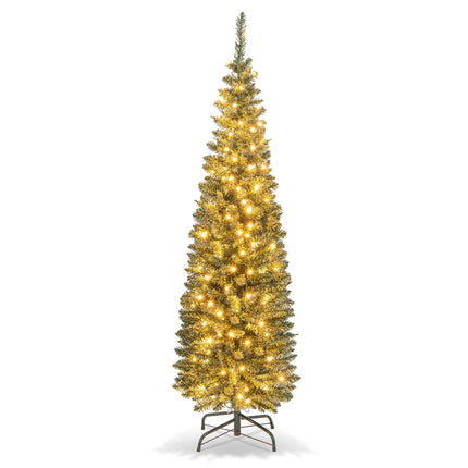 Umělý vánoční stromek 150 cm se 150 LED, zelený